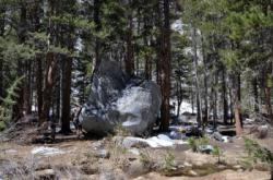 Yannick Premier contact avec The campground boulder / Rock Creek