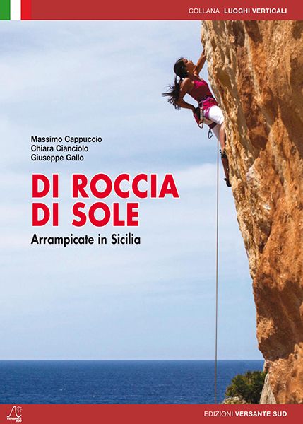 Cover of the guide book Di Roccia Di Sole - Climbing in Sicily