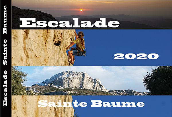 Cover of the guide book Escalade Sainte Baume