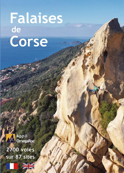 Cover of the guide book Falaises de Corse
