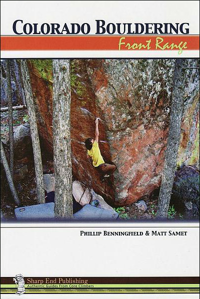 Cover of the guide book Colorado Bouldering - Front Range