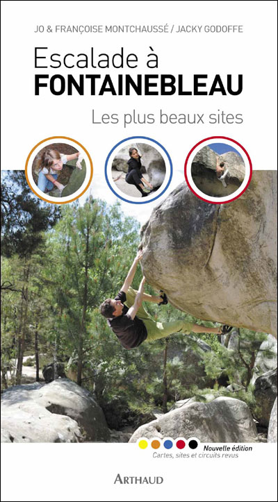 Cover of the guide book Escalade à  Fontainebleau - Les plus beaux sites