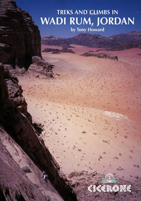 Cover of the guide book Trecks & climbs in Wadi Rum, Jordan