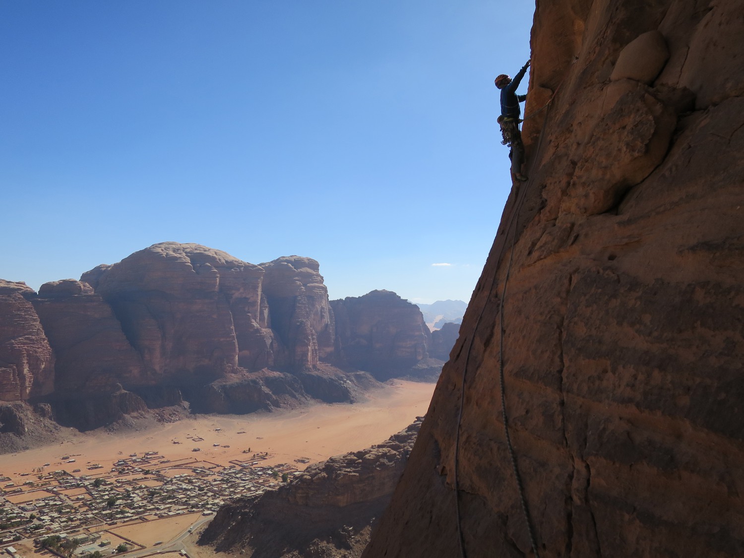Rock Climbing Area Wadi Rum info, betas, location...