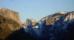 Vue de la vallée du Yosemite / Yosemite valley