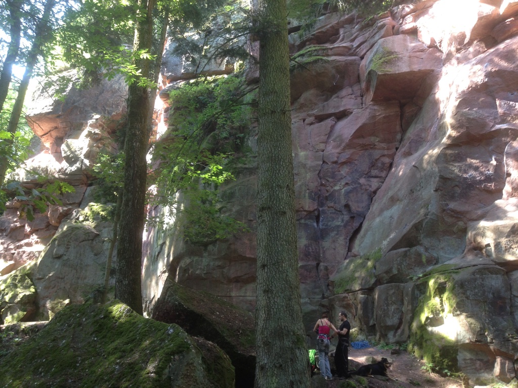 Site d'escalade Bergholtz info, topo, localisation...