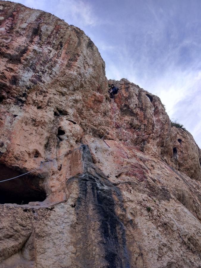Escuela escalada La Cala del Moral - informacione, croquis, ubicación...