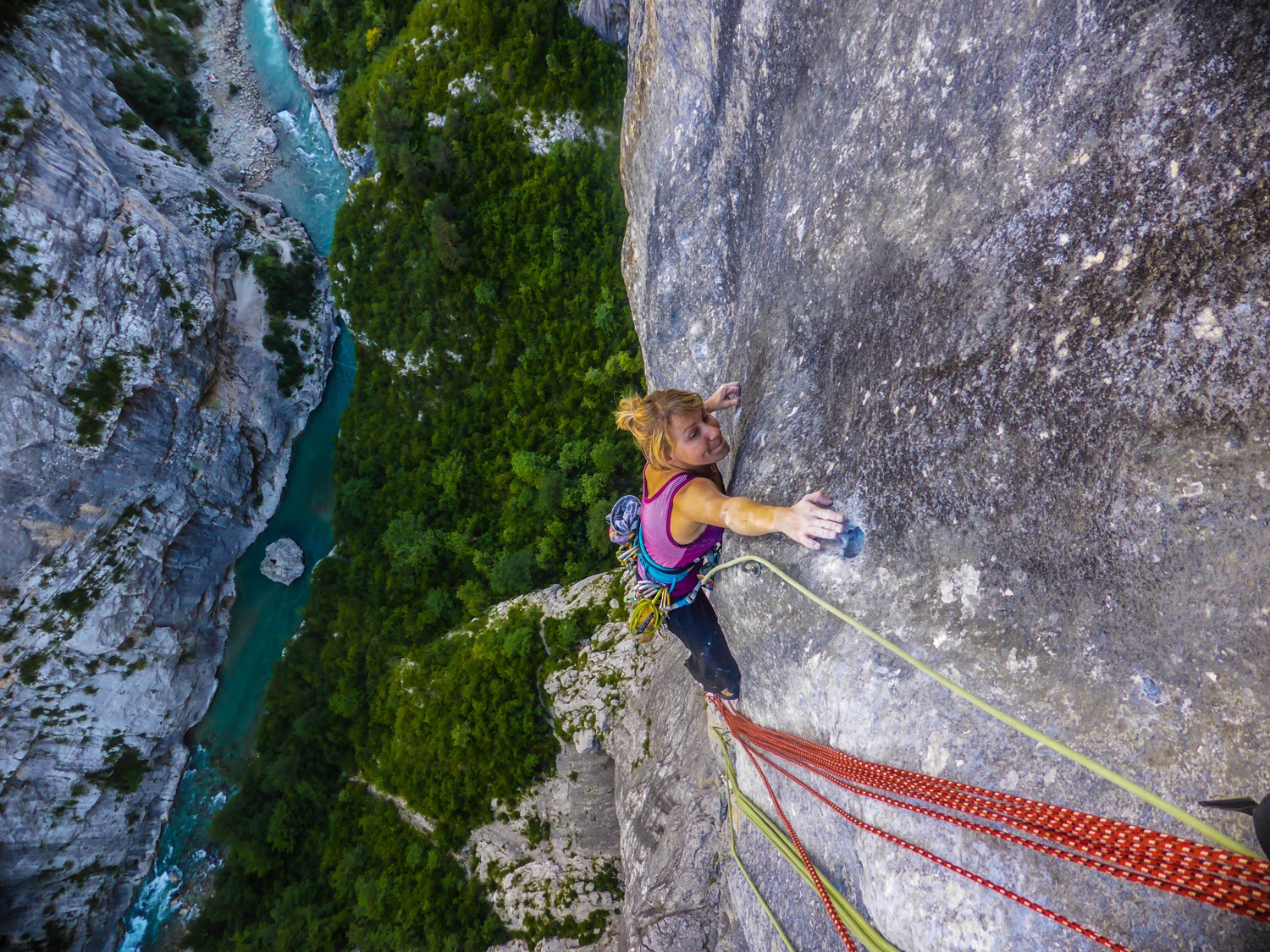 Rock climbing guidebook Verdon Inté Graal