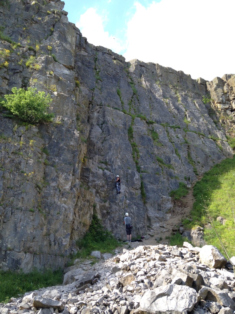 Rock Climbing Area Horseshoe Quarry info, betas, location...