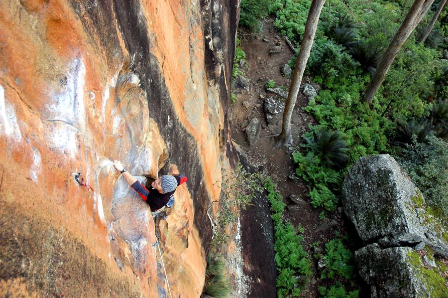 Rock climbing guidebook Nowra Sportclimbing