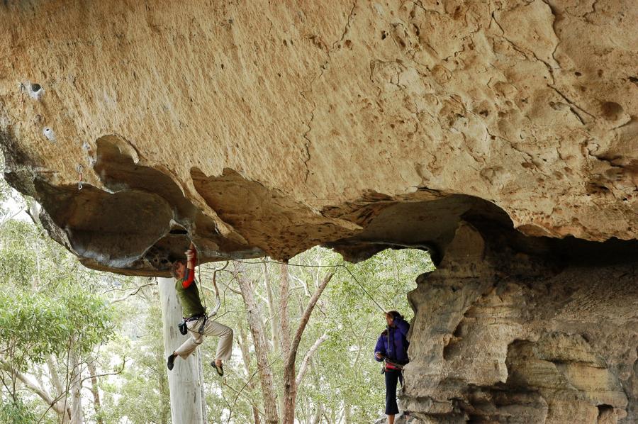 Rock climbing guidebook Nowra Sportclimbing