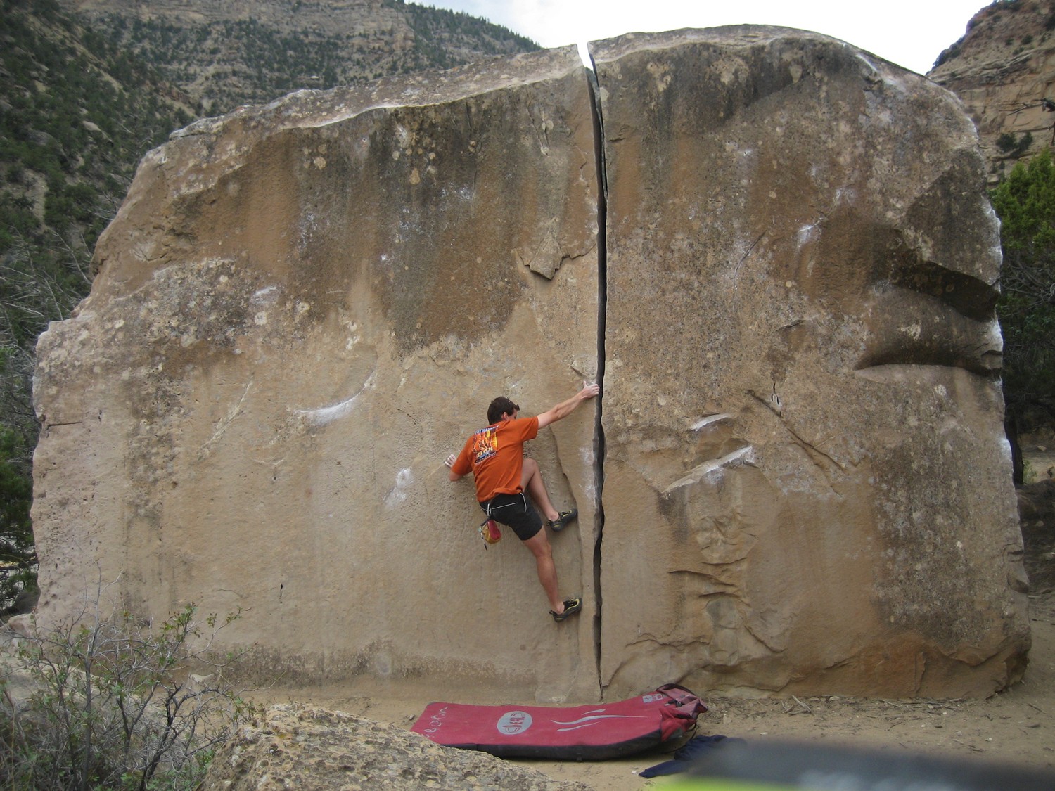 Rock climbing guidebook Joe’s Valley A Bouldering Guide to Classic