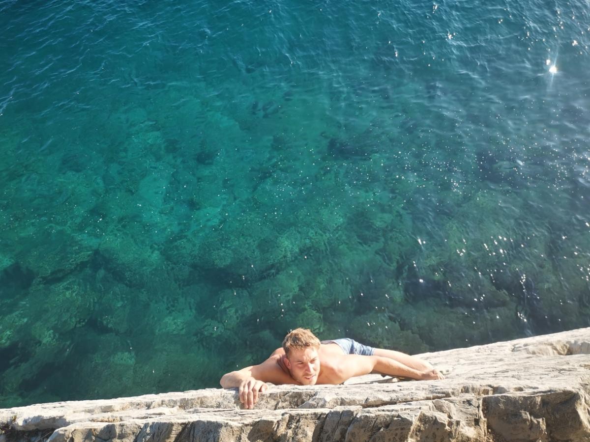 Rock Climbing Guidebook Deep Water Solo Dalmatia